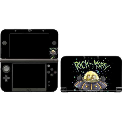 Adult Swim Rick and Morty Spaceship 3DS XL 2015 Skin