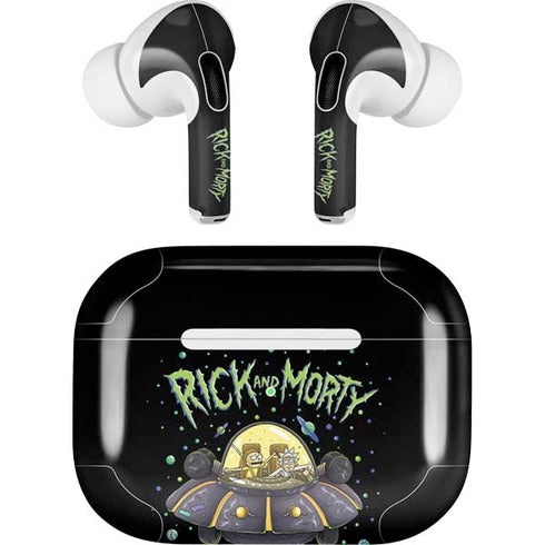 Adult Swim Rick and Morty Spaceship AirPods Pro 2nd Gen Skin
