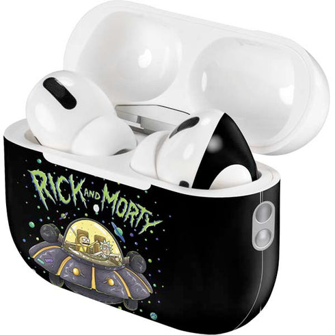 Adult Swim Rick and Morty Spaceship AirPods Pro 2nd Gen Skin