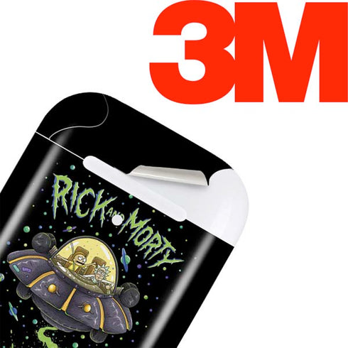 Adult Swim Rick and Morty Spaceship Apple AirPods Skin