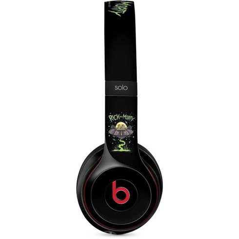 Adult Swim Rick and Morty Spaceship Beats Solo 2 Wireless Skin
