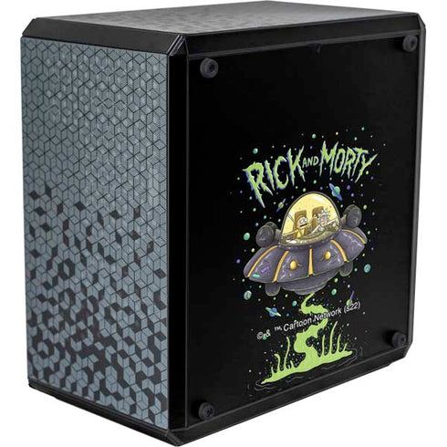 Adult Swim Rick and Morty Spaceship Cooler Master MasterBox Q300L Mini Tower Skin