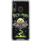 Adult Swim Rick and Morty Spaceship Galaxy A30 Clear Case
