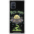 Adult Swim Rick and Morty Spaceship Galaxy A71 5G Clear Case