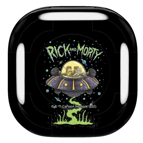 Adult Swim Rick and Morty Spaceship Galaxy Buds Pro Skin