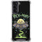 Adult Swim Rick and Morty Spaceship Galaxy S21 5G Clear Case
