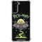 Adult Swim Rick and Morty Spaceship Galaxy S21 FE Clear Case