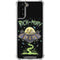 Adult Swim Rick and Morty Spaceship Galaxy S22 Plus Clear Case