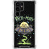 Adult Swim Rick and Morty Spaceship Galaxy S22 Ultra Clear Case