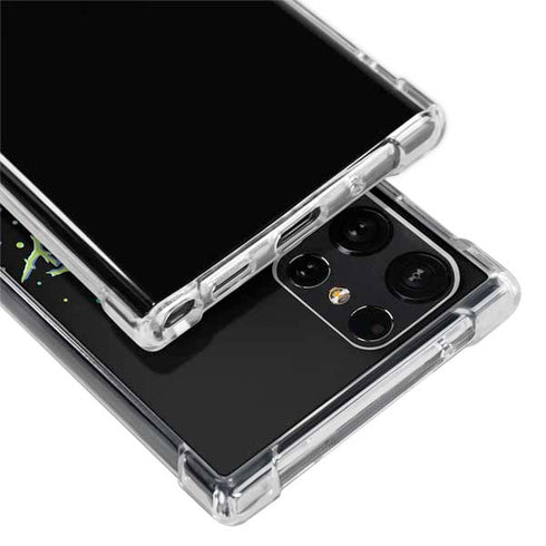 Adult Swim Rick and Morty Spaceship Galaxy S22 Ultra Clear Case