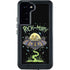 Adult Swim Rick and Morty Spaceship Galaxy S23 Plus Waterproof Case