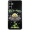 Adult Swim Rick and Morty Spaceship Galaxy S24 Plus Clear Case