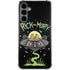 Adult Swim Rick and Morty Spaceship Galaxy S24 Plus Clear Case