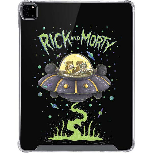 Adult Swim Rick and Morty Spaceship iPad Pro 12.9in (2020) Clear Case