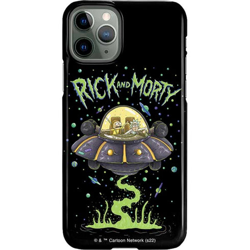 Adult Swim Rick and Morty Spaceship iPhone 11 Pro Lite Case