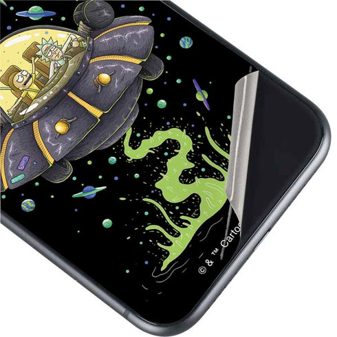 Adult Swim Rick and Morty Spaceship iPhone 11 Skin