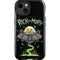 Adult Swim Rick and Morty Spaceship iPhone 14 Plus Impact Case