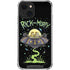 Adult Swim Rick and Morty Spaceship iPhone 14 Plus Clear Case