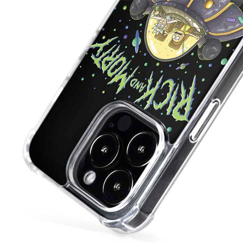 Adult Swim Rick and Morty Spaceship iPhone 14 Pro Max MagSafe Case