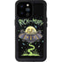 Adult Swim Rick and Morty Spaceship iPhone 14 Pro Max Waterproof Case