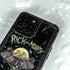 Adult Swim Rick and Morty Spaceship iPhone 14 Pro Max Waterproof Case