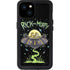 Adult Swim Rick and Morty Spaceship iPhone 15 Plus Waterproof Case