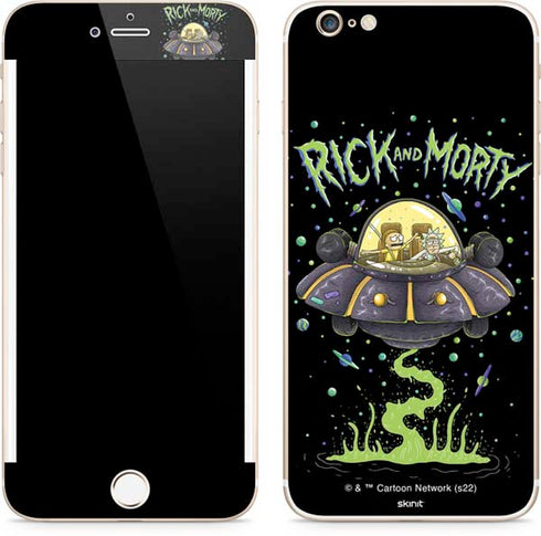 Adult Swim Rick and Morty Spaceship iPhone 6/6s Plus Skin
