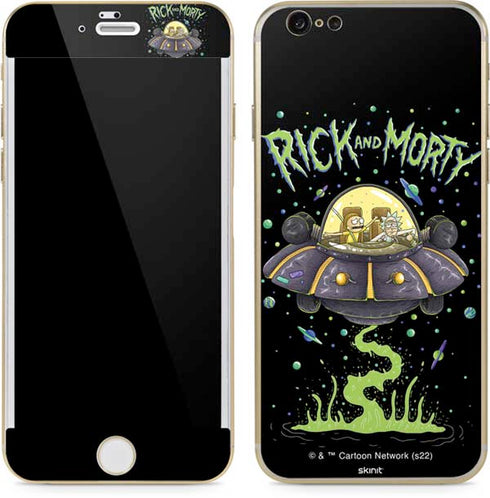 Adult Swim Rick and Morty Spaceship iPhone 6/6s Skin