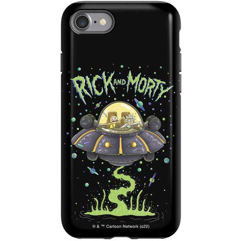 Adult Swim Rick and Morty Spaceship iPhone SE (2nd & 3rd Gen) Pro Case