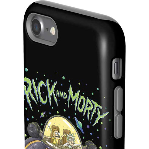 Adult Swim Rick and Morty Spaceship iPhone SE (2nd & 3rd Gen) Pro Case