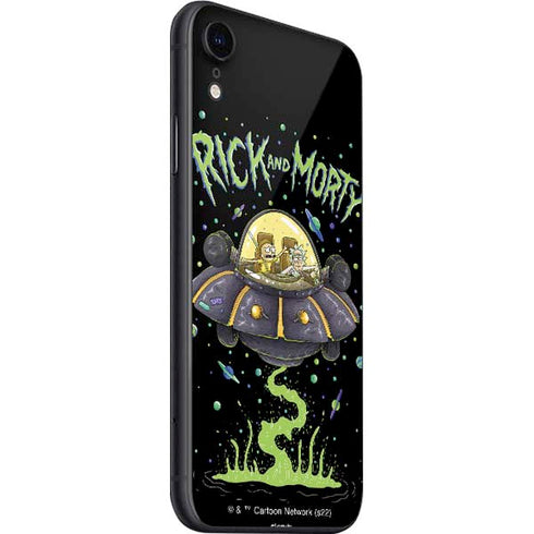 Adult Swim Rick and Morty Spaceship iPhone SE (2nd & 3rd Gen) Skin