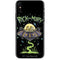 Adult Swim Rick and Morty Spaceship iPhone XS Skin