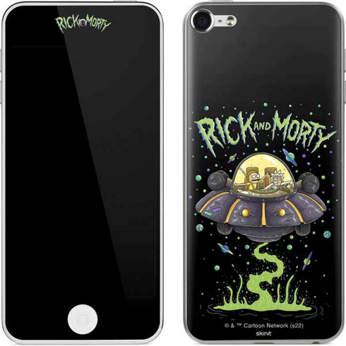 Adult Swim Rick and Morty Spaceship Apple iPod Skin