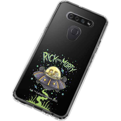 Adult Swim Rick and Morty Spaceship LG K51/Q51 Clear Case