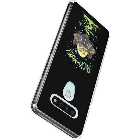 Adult Swim Rick and Morty Spaceship LG Stylo 6 Clear Case