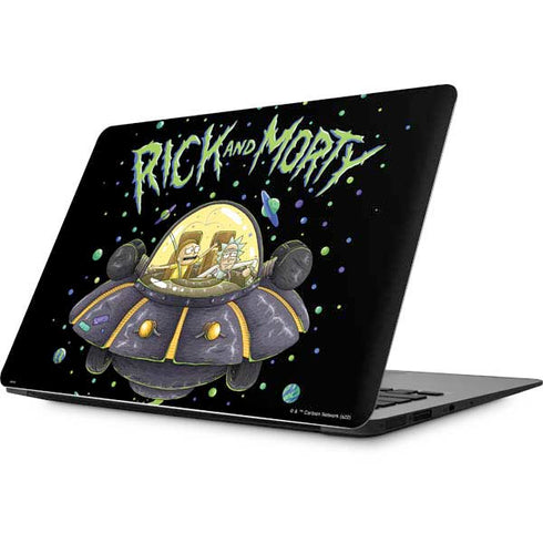 Adult Swim Rick and Morty Spaceship Apple MacBook Skin