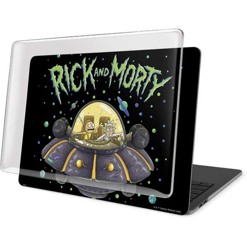 Adult Swim Rick and Morty Spaceship MacBook Pro 13in (2020) Case plus Skin