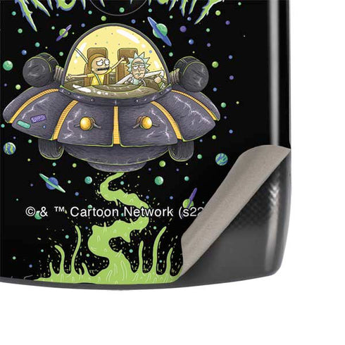 Adult Swim Rick and Morty Spaceship Motorola RAZR Skin