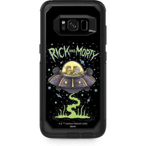 Adult Swim Rick and Morty Spaceship Otterbox Commuter Galaxy Skin