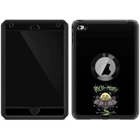 Adult Swim Rick and Morty Spaceship Otterbox Defender iPad Skin