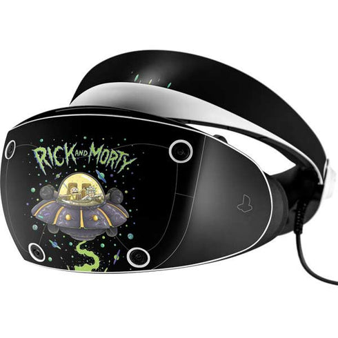 Adult Swim Rick and Morty Spaceship PlayStation VR2 Skin