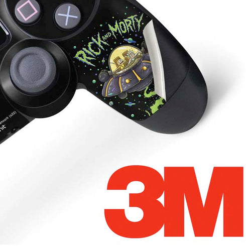 Adult Swim Rick and Morty Spaceship PS4 Controller Skin