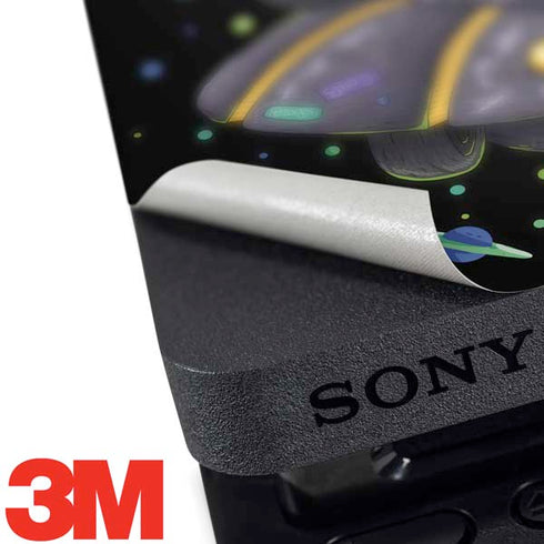 Adult Swim Rick and Morty Spaceship PS4 Slim Skin