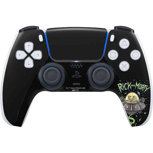 Adult Swim Rick and Morty Spaceship PS5 Controller Skin