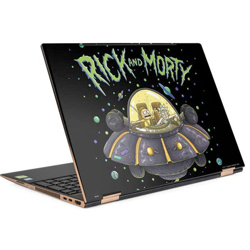 Adult Swim Rick and Morty Spaceship HP Spectre Skin
