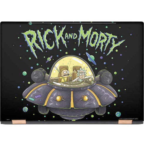 Adult Swim Rick and Morty Spaceship HP Spectre Skin