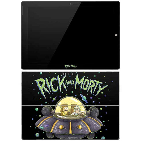 Adult Swim Rick and Morty Spaceship Surface Pro 3 Skin