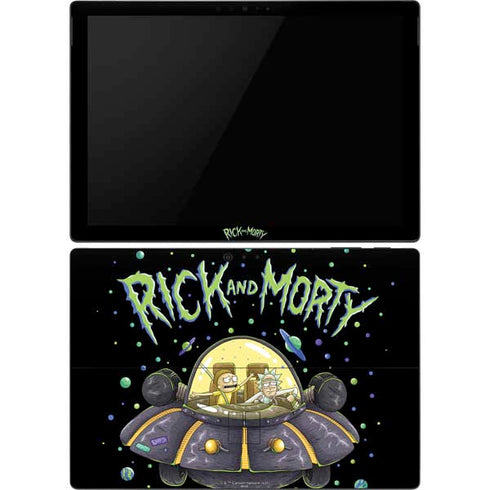 Adult Swim Rick and Morty Spaceship Surface Pro 6 Skin