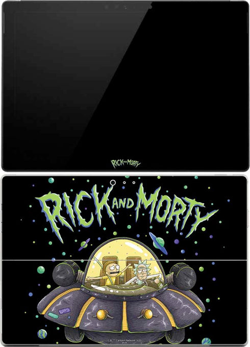 Adult Swim Rick and Morty Spaceship Surface Pro (2017) Skin