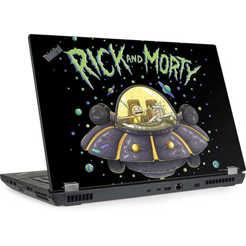 Adult Swim Rick and Morty Spaceship Lenovo ThinkPad Skin
